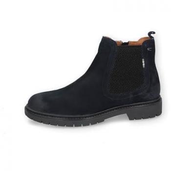 Camel Active Damen Stiefelette aus Veloursleder und Textil