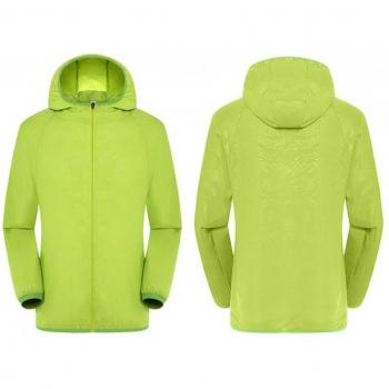 Veste de sport imperméable avec protection solaire