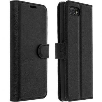 Protezione Avitar per BlackBerry Key2 con Wallet e Stand – Sfumatura Nera