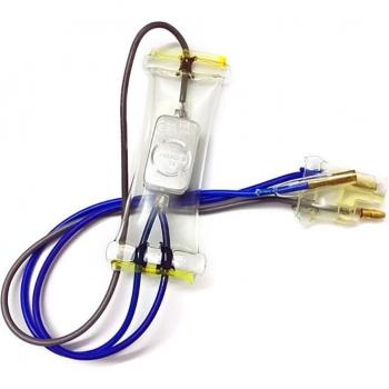 Repuesto de sonda de descongelación para nevera 3 cables 14° AC 250V 10A 43cm