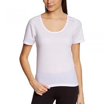 Odlo Cubic T-Shirt Mujer L Blanco