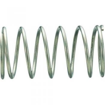 TRUSCO Federstahl Druckfeder D13.75 x D1.25 x L130 (3 Stück)
