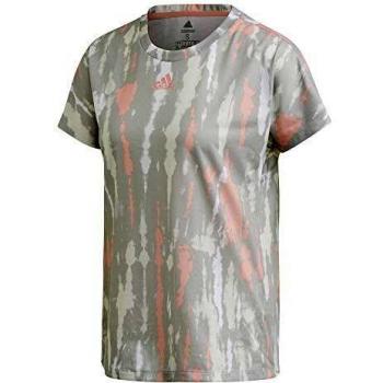 Adidas Damen Tee W ST AI Q1 Kurzärmlig, Farbmix Blanco/Grpumg/Rosglo, Größe S