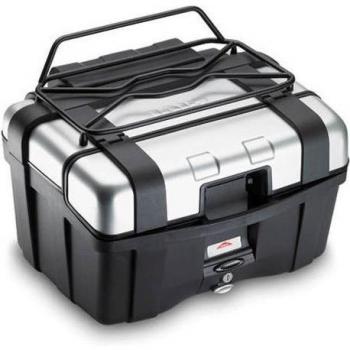 Portapacchino Givi E120B per bauletto TRK46 e TRK33N, metallico verniciato nero