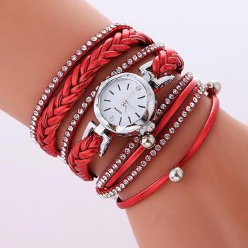 Reloj de Mujer con Diseño de Cuerda y Diamante