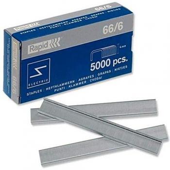 Rapid 66/6 grapas 116 mm 5000 grapas