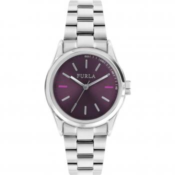 Furla R4253101504 – Montre Élégante pour Femme – 35 mm – Quartz – 5 ATM – Couleur noire