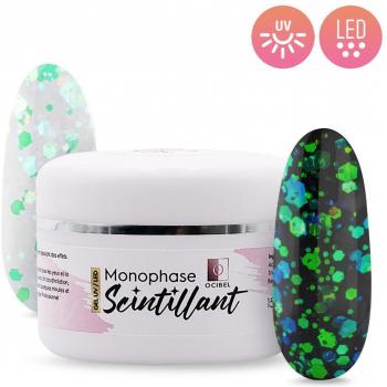 OCIBEL Gel 3‑en‑1 UV LED, Base Construction & Finition 15 g – Brillance N°4