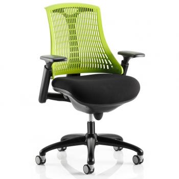 DYNAMIC Flex Task Operator Chair Black/Green