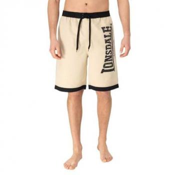 Clennell Pantaloncini da Bagno Lonsdale Sabbia Nero XL