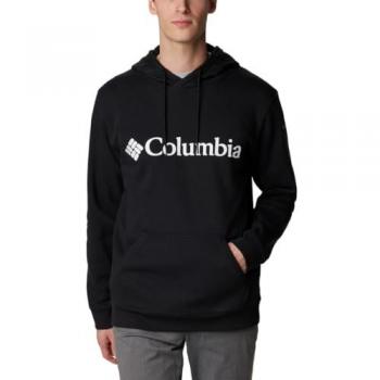 Sweatshirt à capuche Columbia CSC Basic Logo II noir intense blanc
