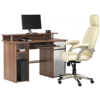 Alphason San Jose Beech Computer Workstation