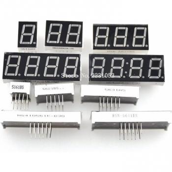5PCS 0.56 Inch Red 7 Segment LED Display Tube