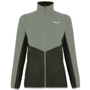 Giacca Fleece Donna Salewa Paganella Polarlite Verde Chiaro