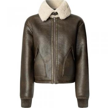 XL Theodora Dark Grey Women’s Outerwear by Pepe Jeans