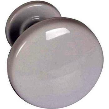 Patère porte-peignoir en acier blanc