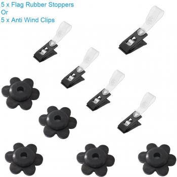 Accessoires de fixation pour drapeau