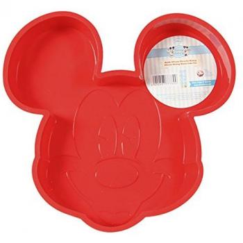 Silicone Formina Pan di Spagna Mickey Rosso