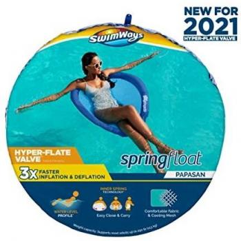 Flotador SwimWays Papasan con Válvula Hyper-Flate