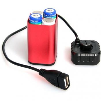 USB 5V AA Battery Holder Power Bank