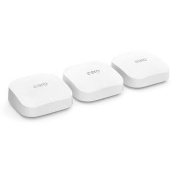 Eero Pro 6E Ultra‑Speed WiFi 6E Router – 2.5 Gbps Ethernet, White