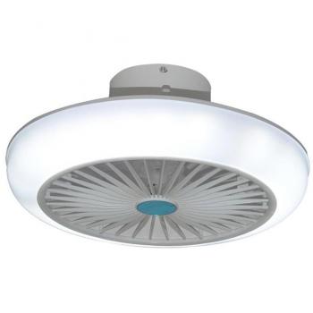 Cristal Record Lighting Iris Dimmable LED Ceiling Fan 36W 3CCT RGB with Speaker