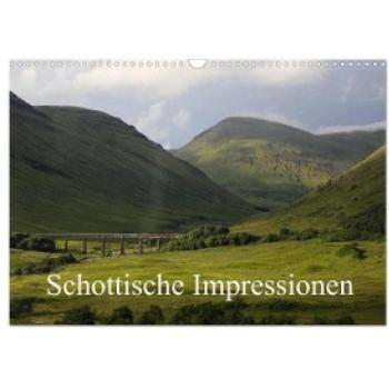 Schottische Impressionen (Wandkalender 2024 DIN A3 quer) CALVENDO Monatskalender