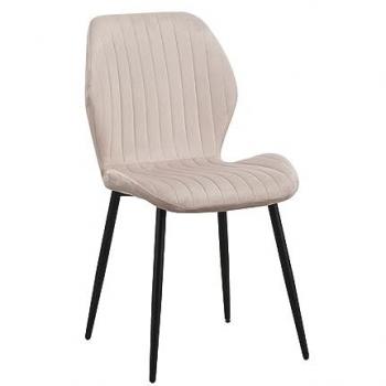 Silla terciopelo rosa