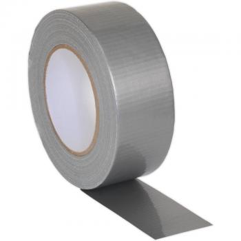 Sealey DTS Duct Tape 48mm x 50m Silver