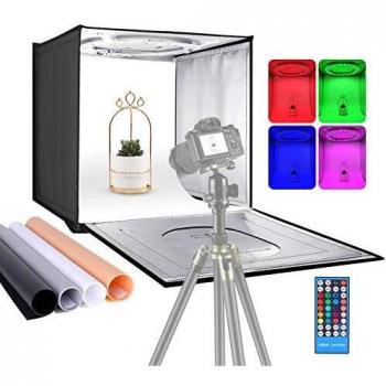 Light Box Neewer 40cm RGB con 4 Fondali Colorati