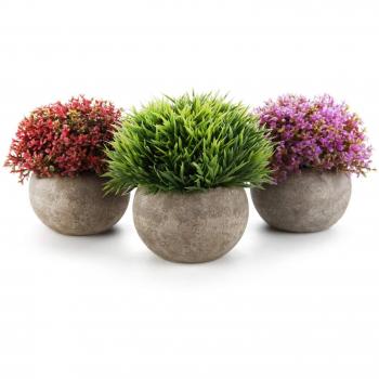 Set di Piante Artificiali T4U per Casa e Ufficio