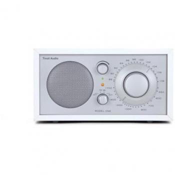 Enceinte TIVOLI AUDIO One – Bois, Blanc/Bleu, Radio AM/FM, AUX