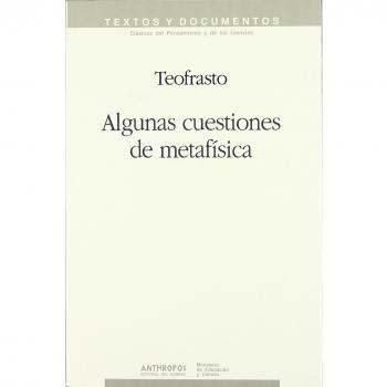 Algunas Cuestiones De Metafisica
