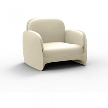 Siège confortable Vondom Pezzettina, ton écru