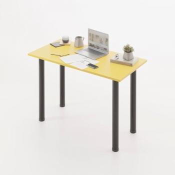 Mesa de trabajo Oyun mango con patas negras (119x60x75 cm)