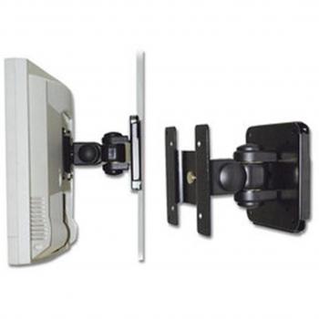 Lindy Single-Joint Black LCD Wall Support