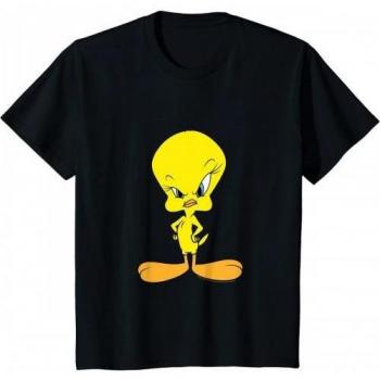 T-shirt Looney Tunes Angry Tweety pour garçons en coton