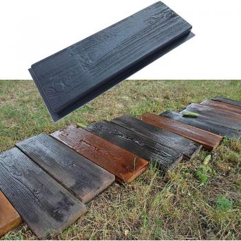 Decorative Wood Grain Concrete Form