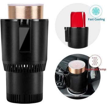 Refrigerador-Calefactor 12V para Vehículos: Taza Digital Multifuncional
