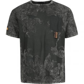 Batman – DC Comics Männer T-Shirt, Größe M, Charcoal – Lizenzierter Fanartikel