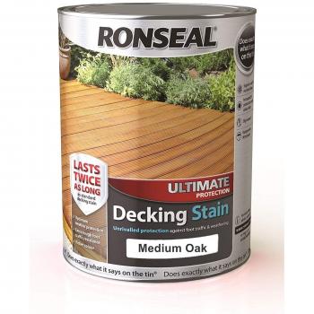 Ronseal Ultimate Protection Decking Stain Medium Oak 5L