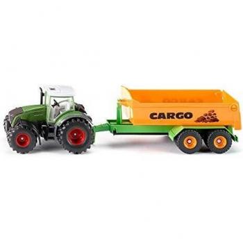 1:50 Scale Fendt 1989 Hook Lift Tractor with Trough