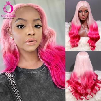 OLEY Synthetic Lace Front Wig for Cosplay