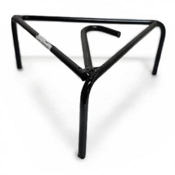 Percha de Hierro Triangular para Chimenea 25 cm
