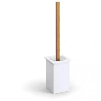 Portascopino Bamboo Mm 103x107x440 Accessori Bagno