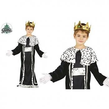 Vêtement de rôle Roi Mage Gaspard Noir – Enfant (10–12) – Synthétique