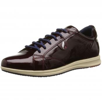 Geox D Avery Women's Trainers in Rich Bordeaux Red, Size 4 UK (37 EU)