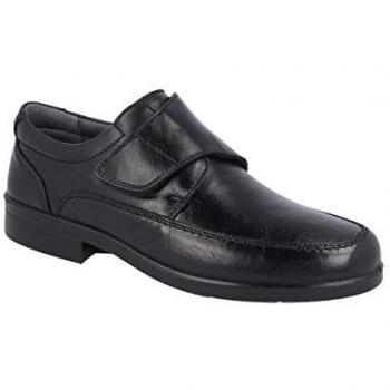Blucher negro Luisetti 26854 con cierre de velcro