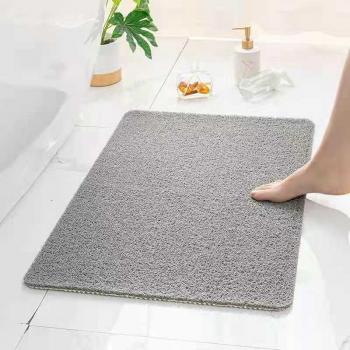 Waterproof PVC Shower Mat with Drainage, Non-Slip and Fast Drying