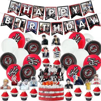 Cumpleaños Callejero: Conjunto de Fiesta y Regalos